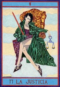 justice tarot